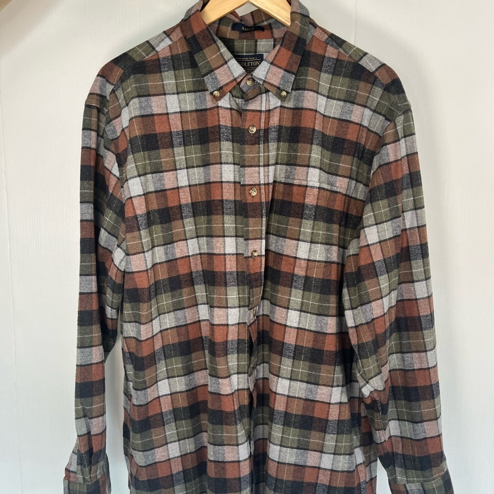 Pendleton Mason Multicolor Plaid Button-Down Shirt